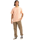 Quiksilver Slub Roundneck Erkek Kısa Kollu Tişört EQYKT04377 Somon - 4