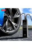 Xo Dijital Oto Hava Kompresörü 3 Başlıklı Araç Lastik/Top Pompası/120W Gücünde/Lastik Basıncı Algılama - 2