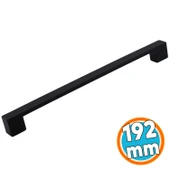 Mobilya Mutfak Çekmece Dolap Dolabı Kulbu Kulpu Kulpları (192 mm - 19.2 cm) Siyah Metal thumbnail 1