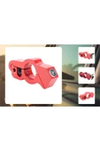 Coverzone Motosiklet Scooter Fren Kilidi Gidon Kilit Fren Gaz Kavrama Koruma Güvenlik MTR-505 Kırmızı - 6