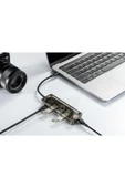 Xo HUB015 5in1 Hub USB Port Çoğaltıcı 4 USB + 1 Type-C Kablolu Çoğaltıcı - 2