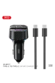 Xo BCC17 Araç Bluetooth V5.3 MP3 Ve Şarj Cihazı, Type-C Örgü Kablo,30W PD Hızlı Şarj,FM Verici,MP3/WAV - 5