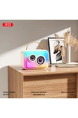 Xo Bluetooth Kablosuz Hoparlör Karaoke Mikrofonu F54,20W,3000mAh,TWS Eşleştirme,FM Radyo,TF Kart,RGB - 2