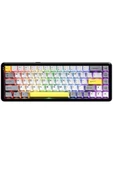 Coverzone Ajazz AK680 Max %68 Manyetik Switch, 3000mAh Batarya 8K Polling Rate Kablosuz RGB Klavye - 1