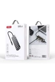Xo HUB015 5in1 Hub USB Port Çoğaltıcı 4 USB + 1 Type-C Kablolu Çoğaltıcı - 1