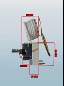 ENDER Gazlı Termostat 50-250 Derece 3 Çıkışlı - 2