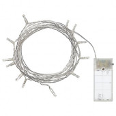 IKEA LEDFYR AYDINLATMA ZİNCİRİ DEKORATİF IŞIKLI LED 2.1 M - 2