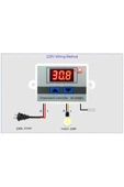 Xh-w3001 / Hw-735 Ac 220v 10a Dijital Termostat - 1