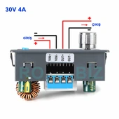 ZK-4KX Voltaj Akım Ayarlı Güç Kaynağı Voltmetre ve Ampermetre Göstergeli  5-30V 4A Voltaj Düşürücü Besleme Panel Tip Kutulu Step-Down Test Elektronik Devre thumbnail 8