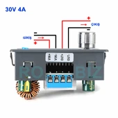 ZK-4KX Voltaj Akım Ayarlı Güç Kaynağı Voltmetre ve Ampermetre Göstergeli  5-30V 4A Voltaj Düşürücü Besleme Panel Tip Kutulu Step-Down Test Elektronik Devre thumbnail 7