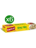 Koroplast Streç Film Kesme Bıçağı Hediyeli 100 M x 6 Paket thumbnail 1