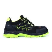 Mekap Neon GPR 91 Kompozit Burunlu S2 SRC Spor Tip İş Ayakkabısı Siyah Yeşil - 1