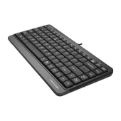 A4 Tech FK11 Q Klavye Usb, Kablolu, MM Mini Gri Siyah - 2