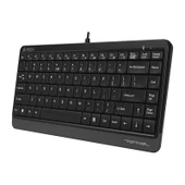 A4 Tech FK11 Q Klavye Usb, Kablolu, MM Mini Gri Siyah - 7