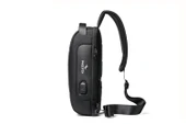 Pasifix 9530 Usb Sarj Portlu Ve Kilitli Omuz ve Göğüs Çantası Siyah - 2