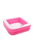 Mini Kare Havuz Pembe 85x85x23 cm - 1