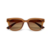 Okkia Giovanni Kahverengi Lens Unisex Güneş Gözlüğü Kahverengi - 1