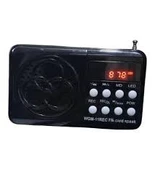 Mini Cep Radyosu Şarjlı Hafıza Kart Takılabilir Fenerli Wgm-11 - 1