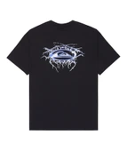 Quiksilver Mercury Chrome Lightning Tee Erkek Kısa Kollu Tişört EQYZT08016 Siyah thumbnail 5