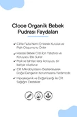 Clooe Organik Bebek Pudrası (200gr) - 2’li Fırsat Paketi - 2