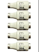 (5 Adet) 20 Amper Seramik Sigorta ETI - 1