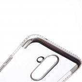 Huawei Mate 20 Lite Kılıf Zore Tek Sıra Taşlı Kapak - 3