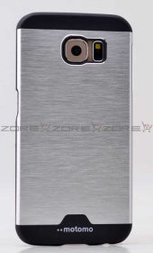 Galaxy S6 Kılıf Zore Metal Motomo Kapak - 8