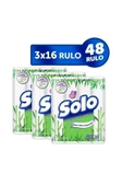 Solo Kağıt Havlu Bambu Katkılı 48 Rulo - 1