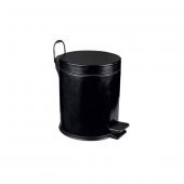 3 Lt.Standart Çöp Kovası Boyalı Siyah Maxiflow - 1