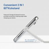 Roar Kick Stand Data Lightning Usb Cable - 2