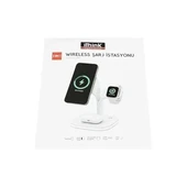 İTHİNK WİRELESS ŞARJ İSTASYONU WS-50 - BEYAZ - 1