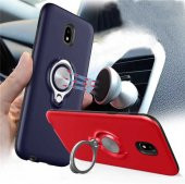 Galaxy J6 Kılıf Zore Ring Youyou Kapak - 5