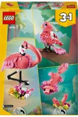 ® Creator 3’ü 1 Arada Vahşi Hayvanlar: Pembe Flamingo 31170 - 8+ Oyuncak Yapım Seti (288 Parça) - 4