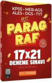 KPSS MEB AGS ALES DGS TYT Paragraf REST 17 x 21 Deneme EVP Akademi - 1