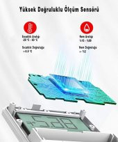 ThermoPro TP357 Akıllı İç Mekan Isı ve Nem Ölçer Termometre - 5