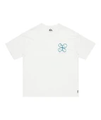 Quiksilver EQYZT08032-WBK0 Hw Outside inside Ss Erkek Spor Tişört - 6