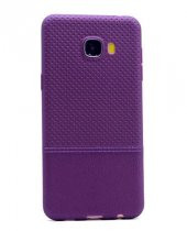 Galaxy C7 Kılıf Zore Matrix Silikon - 5