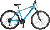 Carraro Force 700 27,5" Jant 21 Vites Alüminyum Gövde V-fren 48Cm Kadro Dağ Bisikleti Mat Açık Mavi - 1