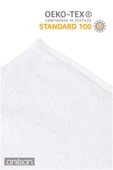 Düz Beyaz Ayak Havlusu - 50x70 Cm, 300 Gr, %100 Pamuk, Spa Ve Otel Banyo Paspası, Günlük Kullanıma Uygun - 3