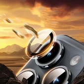 iPhone 12 Mini Uyumlu Kolay Kullanım Aparatlı Kamera Lens Koruyucu CL-09 Protector - 2