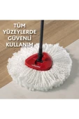 Turbo Temizlik Seti 3 Lü Mikrofiber Yedek Paspas Paketi (KLASİK 2İN1 3İN1) - 8