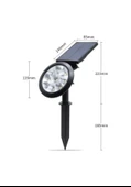 Cata Ct-7320B 18W Solar Bahçe Armatürü (Beyaz) - 2