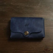 Çıtçıtlı Deri Kartlık: İnce, Şık ve Fonksiyonel Cüzdan - 2