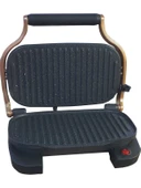 AKSU Vintage Mini Izgara ve Tost Makinesi - Antrasit - 1