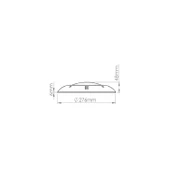 30 Watt 12 volt Tenda Beyaz Sıva Üstü Ledli Havuz Lambası 30w 12v - 3