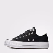 Converse Chuck Taylor All Star Lift Unisex Siyah Platform Sneaker 560250C - 6