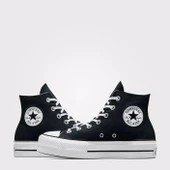 Converse Chuck Taylor All Star Lift Unisex Siyah Platform Sneaker 560845C - 8