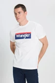 Wrangler Logo Cwew Neck Bisiklet Yaka Erkek Tişört W7H4D3737 - 2