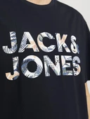 Jack Jones Ebran Logo Erkek Tişört 12268127 - 2