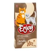 Enjoy Tavuklu Yetişkin Kedi Maması 15 kg - 1